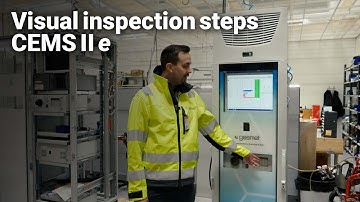 Visual inspection steps | Quick manual for CEMS II e system