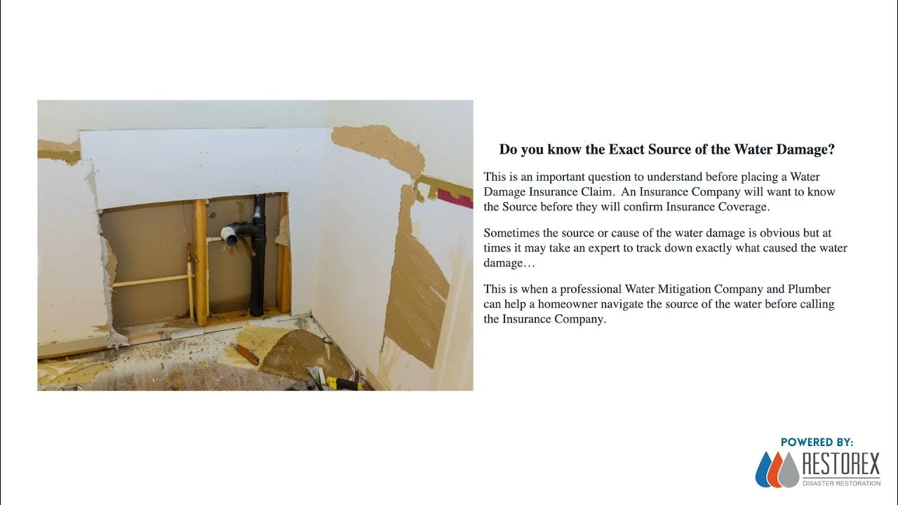 Does Homeowners Insurance Cover Water Damage from Burst Pipes? YouTube