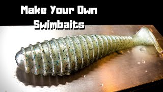 Making Soft Plastic Baits  Do It Molds 6' Ripper Swimbaits