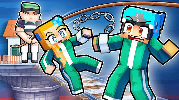 HANDCUFFED To My CRAZY FAN GIRL In Squid Game in Minecraft!