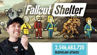 BEATING Fallout Shelter Final Boss Quest Queen of the DEATHCLAWS