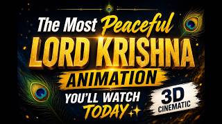 The Most Peaceful Lord Krishna Animation You'll Watch Today ✨ | 3D Cinematic screenshot 2