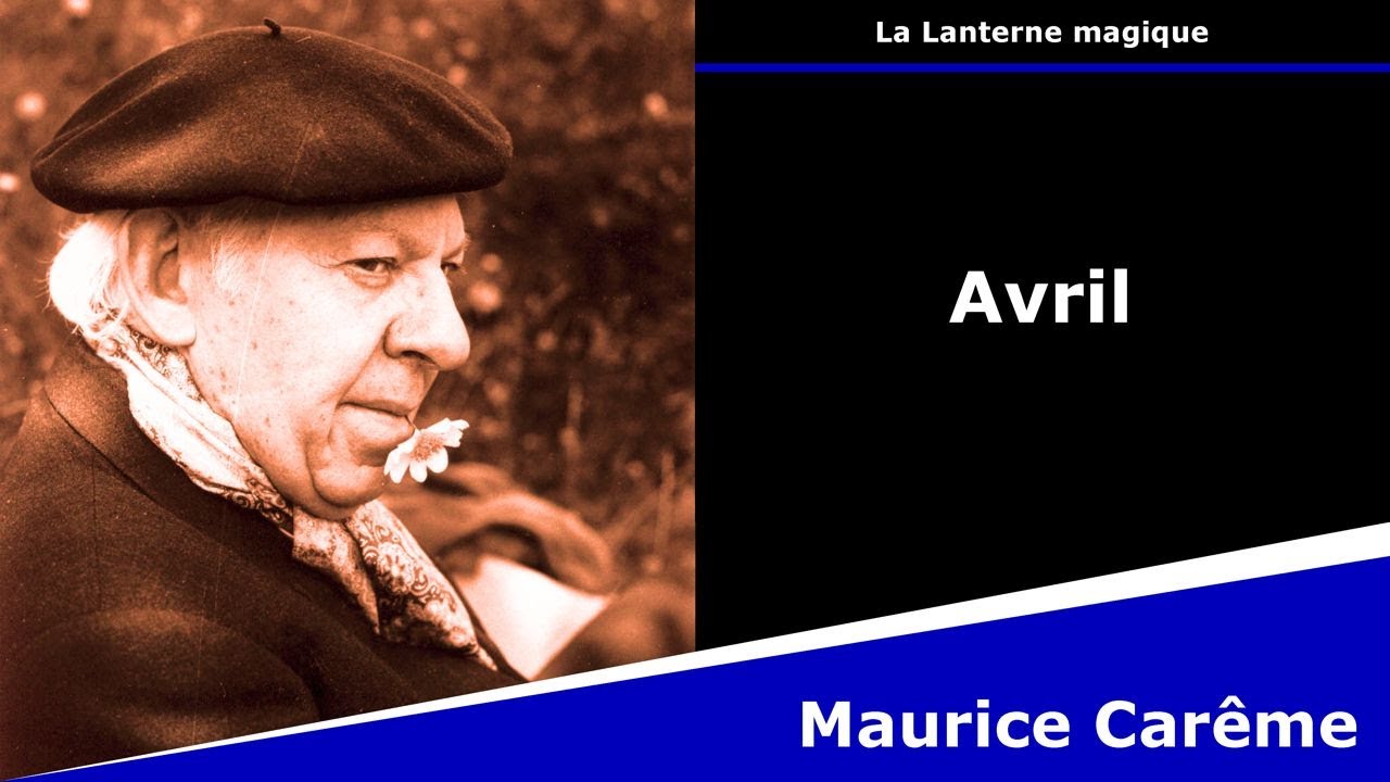 Avril - Poésie - Maurice Carême - YouTube