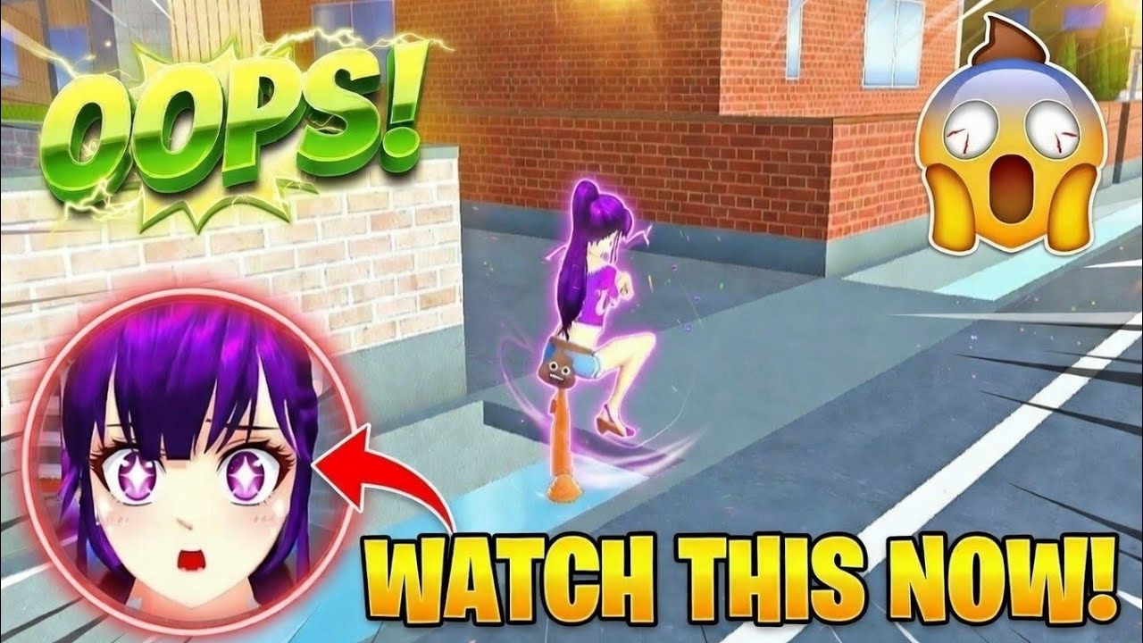 RUMI PANIK! KEBELET DI SELOKAN #sakuraschoolsimulator 