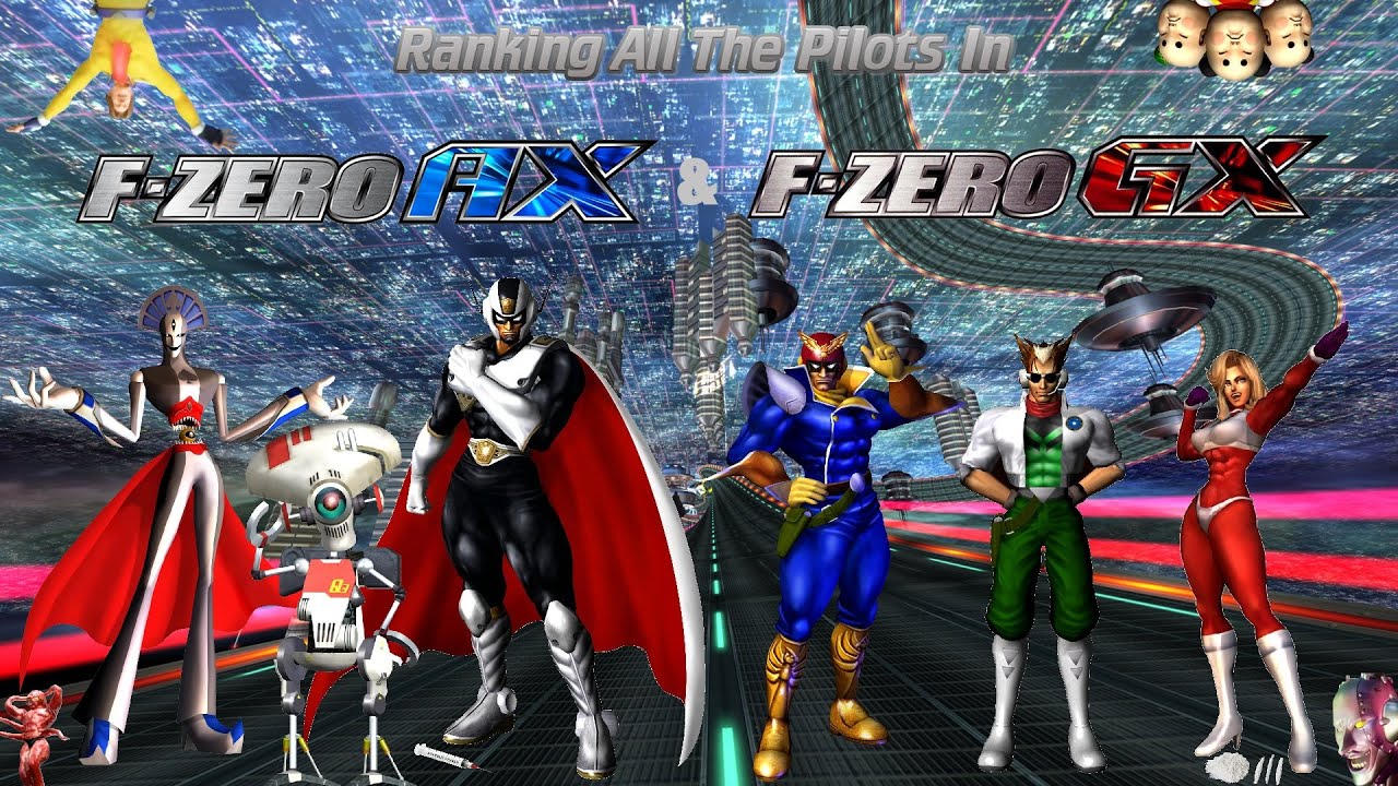 Ranking All The F Zero GX & AX Pilots - YouTube