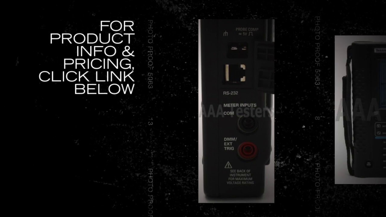 Tektronix TekScope THS730A 200MHz Oscilloscope