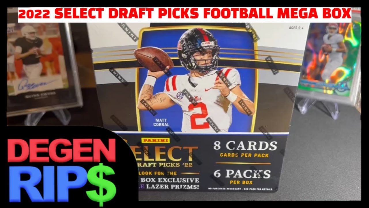 2023 Panini Select Draft Picks Football Factory Sealed Retail Mega