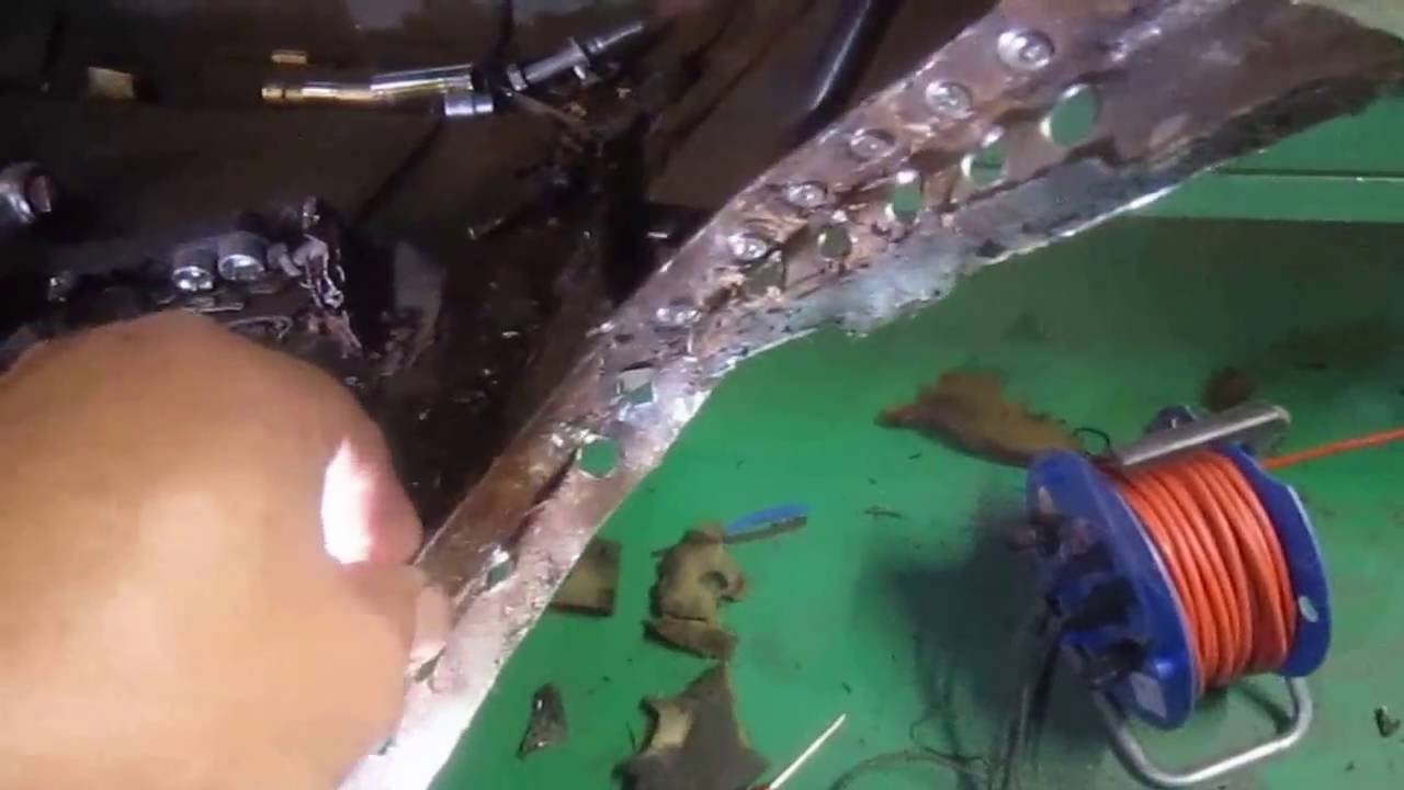 Classic Mini Inner Wing Removal Youtube