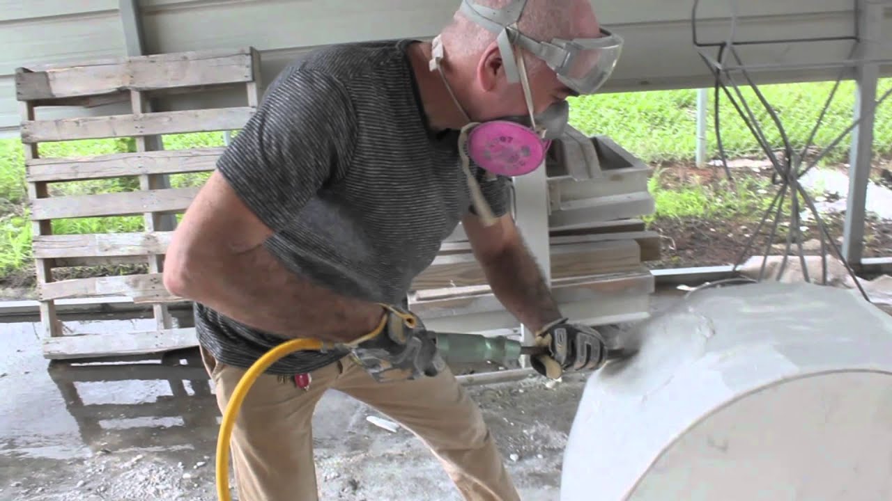 Stone Shaping - YouTube