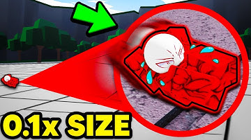 Testing EVERY ATTACK at 0.1x Size In The Strongest Battlegrounds...