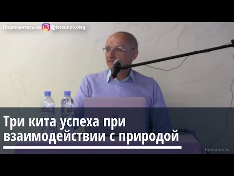 Торсунов О.Г.  Три кита успеха при взаимодействии с природой