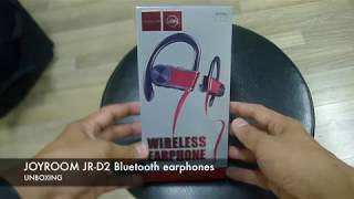 JOYROOM JR-D2 Bluetooth Earphones Unboxing