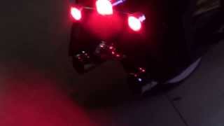 Chrome Glow Flame Thrower Exhaust Kit