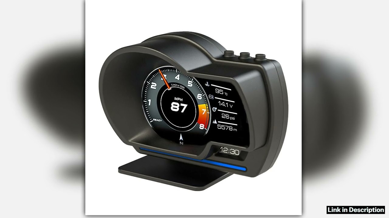 Car Head up Display OBDGPS Smart Gauge High Definition Speedometer Car Diagnostic Tool OBD Fault