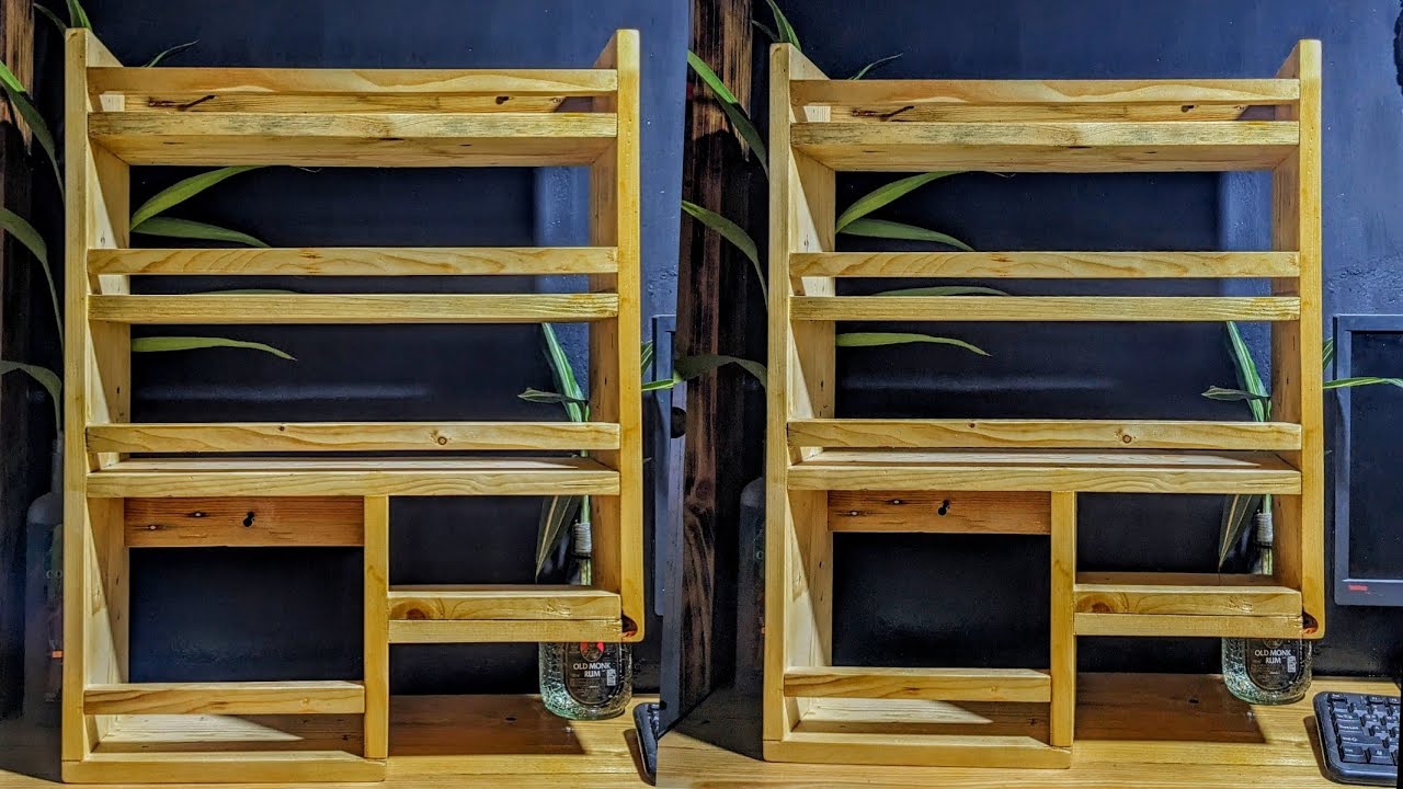 how-to-make-rack-for-kitchen-youtube