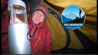 UCO Candle Lantern, Can it warm a freezing  tent? Pt 1, one man tent. What factors cause heat loss?