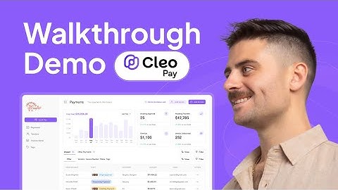 Accounts Payable Software Demo | Cleo Pay Dashboard Walkthrough