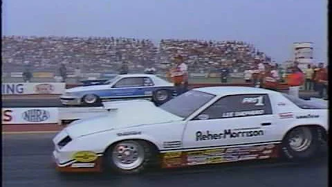 Drag Racing 1983 NHRA US Nationals PRO STOCK Final...