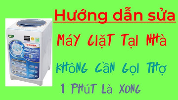 Sửa máy giặt không vắt được | Cách sửa máy giặt không vắt khô #kênh đồ phế