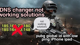 When dns changer is not working solution | best vpn for pubg mobile iOS user | pubg global in iphone screenshot 2
