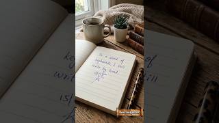 The Beauty of Handwriting in a Digital World #aesthetic #handwriting #shorts