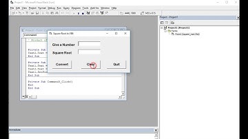 Square Root in Visual Basic 6