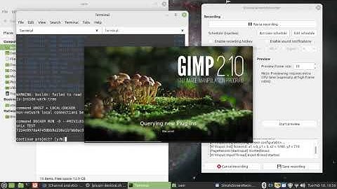 Docker desktop {{ ansible flatpak gimp alpine }} graphics editor