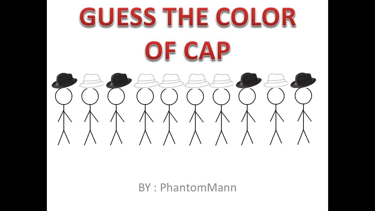 Interwiew puzzles with answersGuess the color of hat YouTube