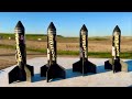 These are not real firework rockets