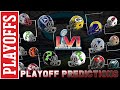 2022 NFL PLAYOFF PREDICTIONS - 100% ACCURATE