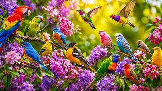 Soft Piano with Spring Bird Sounds 🐦 Gentle Nature Ambience for Stress Relief & Deep Calm