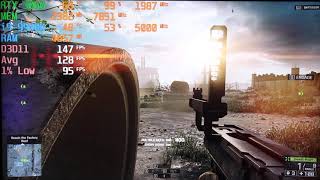 Battlefield 4 RTX 3060 FPS Benchmark Test 1080p 1440p 4K Ultra Settings in 2021