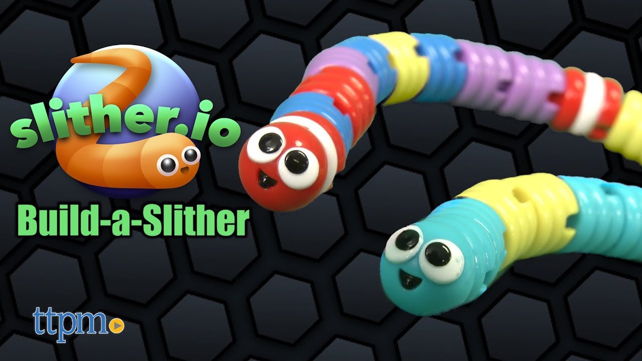 Bonkers Slither.io Series 1 Build-a-slither 32 PC 4 Slither Set for sale  online
