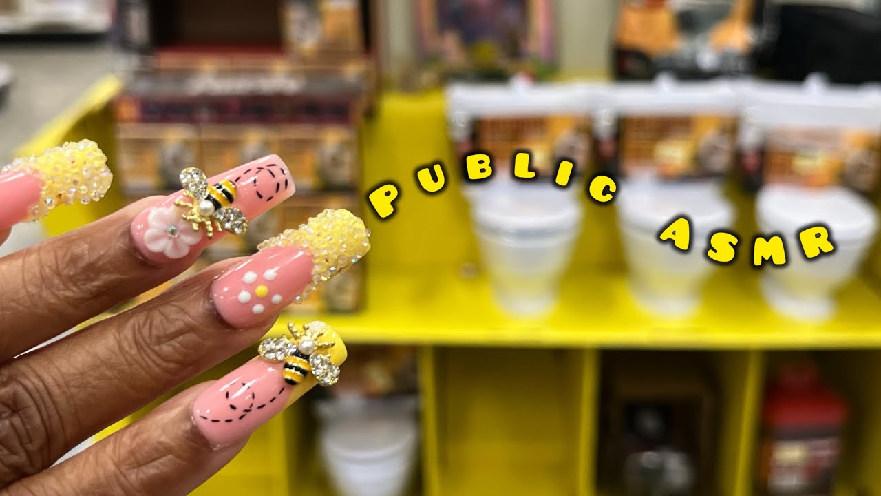 PUBLIC ASMR IN TARGET | Tag Rubbing, Organizing Candles,Lofi, Camera Tapping, Price Check & Rambling