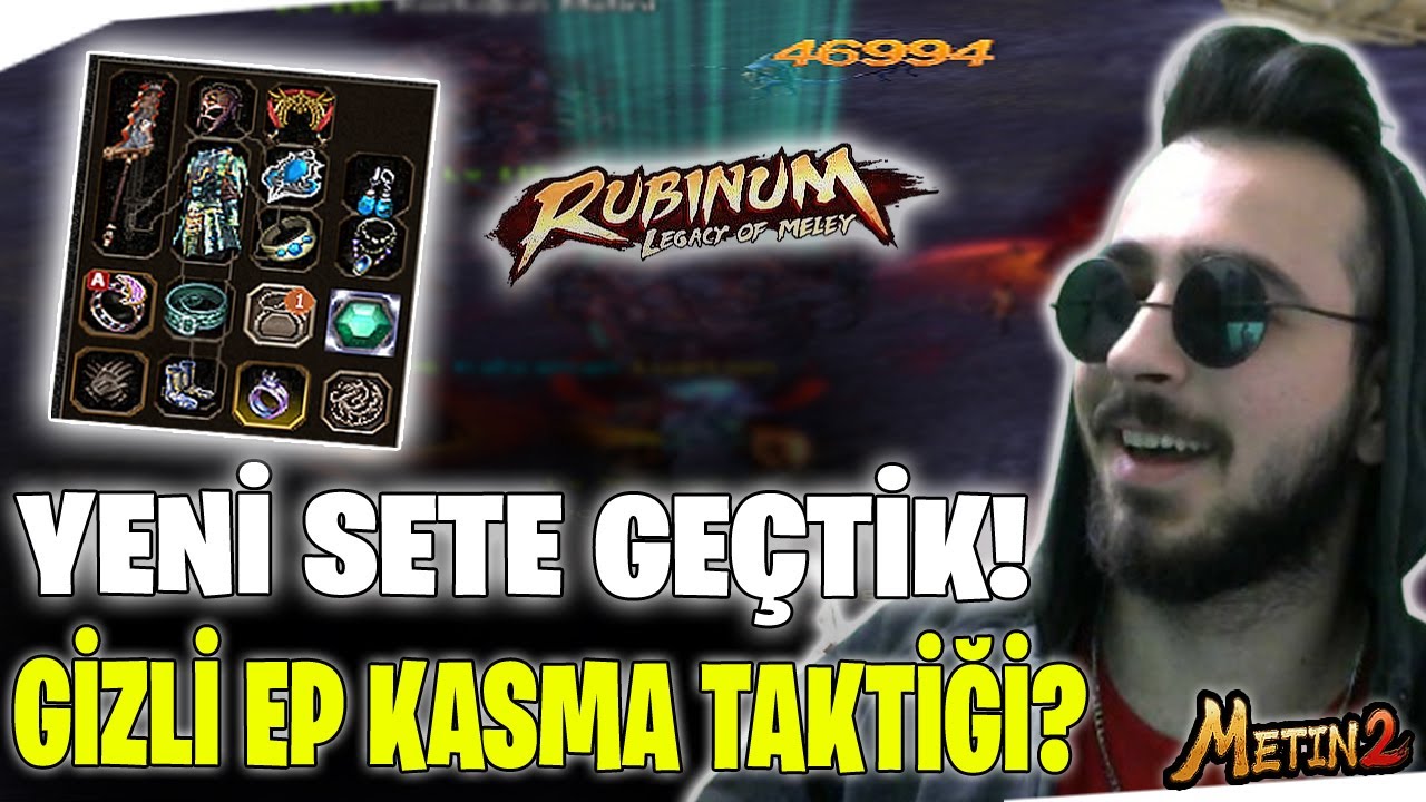 KİMSENİN BİLMEDİĞİ GİZLİ EP KASMA TAKTİĞİ? RUBINUM 2 metin2 pvp 
