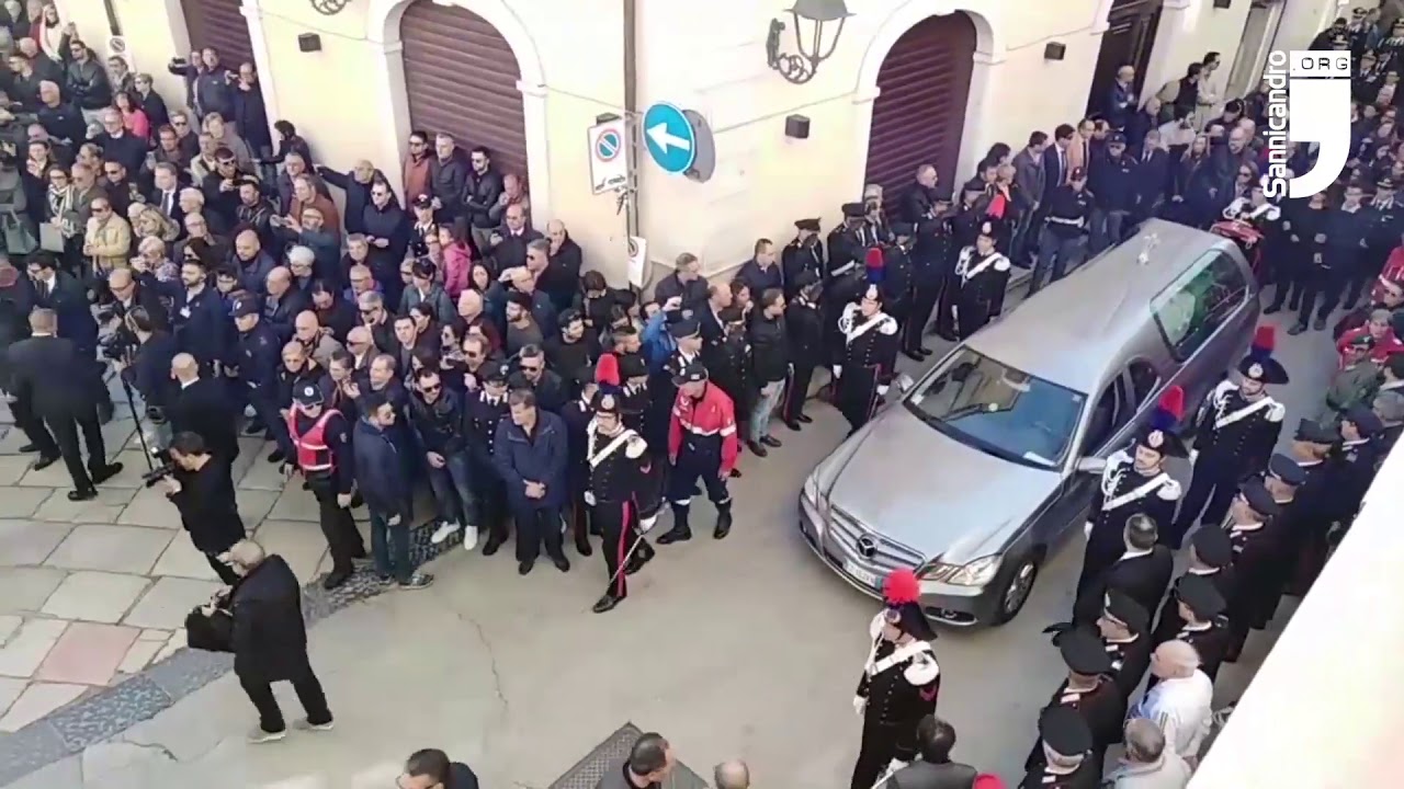 Funerali Maresciallo Di Gennaro - Cagnano Varano