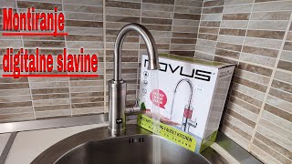 Rovus - Delimano.- Instant digitalna česma - slavina sa grijačem postavljanje / INSTANT  FAUCET