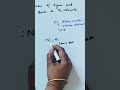 How many SIGMA and PI bonds are there in N2 molecule? #shorts