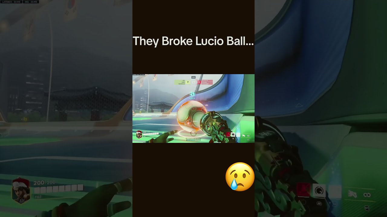 Blizzard Broke Lucio Ball In Overwatch 2 😢 