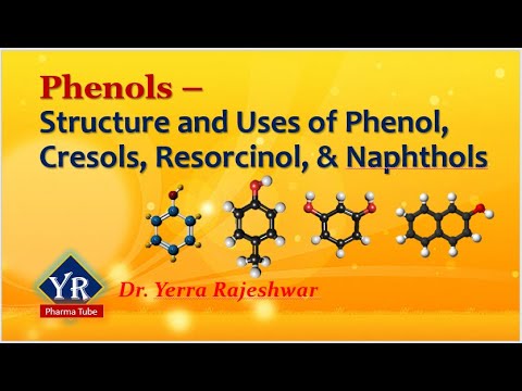 페놀 - 페놀, 크레졸, 레조르시놀 및 나프톨의 구조 및 용도 | YR 제약 튜브