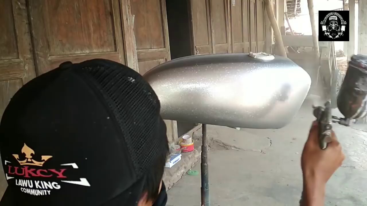 Gliter warna candy biru / metaflake with candy blue / PONDOH CUSTOM