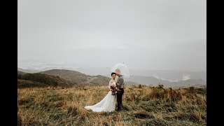 Best Friends Elope in the Freezing Rain! Max Patch Wedding | Christopher and Kimberly