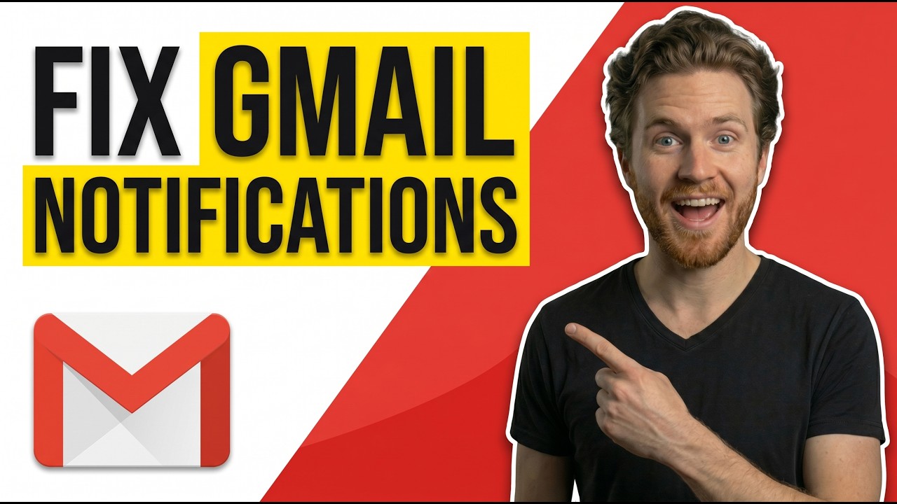 How To Fix Gmail Notifications Not Working (Easy Guide) - YouTube