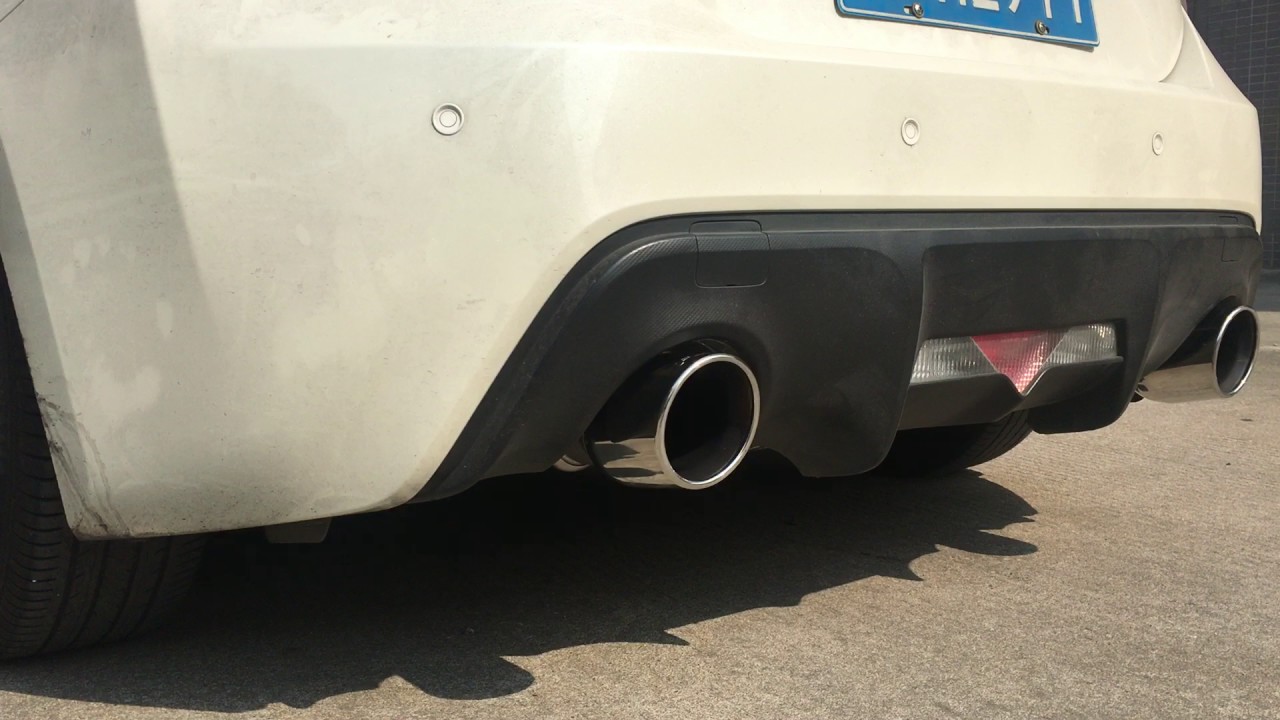 Subaru BRZ upgrade RES high performance exhaust valve exhaust pipe