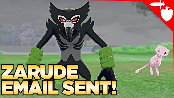 Serebii.net @SerebiiNet Serebii Update: Dada Zarude and Shiny Celebi will  be distributed to Pokemon Sword