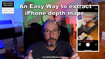 Extracting depth maps from the iPhone.