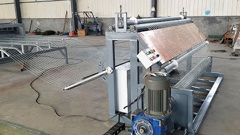 Automatic CNC Wire Mesh Rolling Machine | DAPU Machinery | Youtube Video
