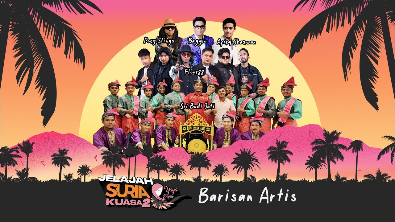 Malam Seni Jelajah SURIA Kuasa 2 yang diwangikan oleh Yaya Empire sempena Hari Sukan Negara 2024 😎