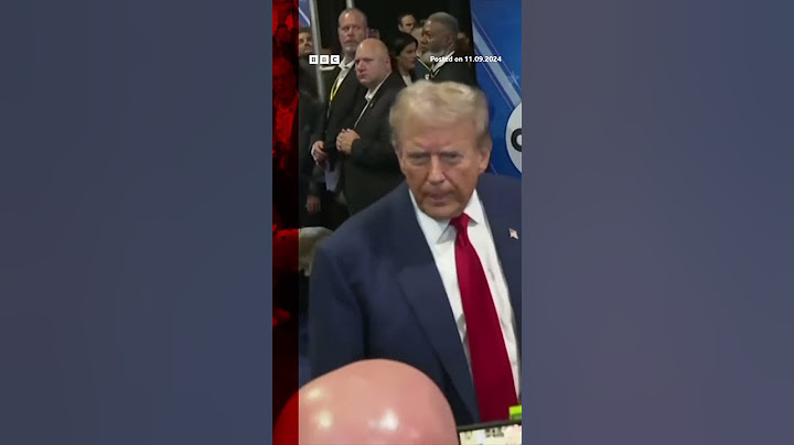 Donald Trump was also asked about Taylor Swift's endorsement of Kamala Harris. #USElection #BBCNews