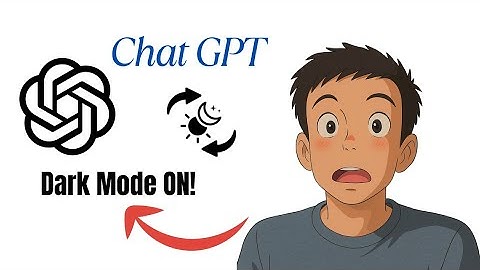 How to Enable Dark Mode in ChatGPT (2025 Update)